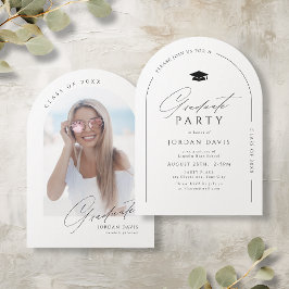 Convites Formatação de Arcos Modernos com Script Elegante S