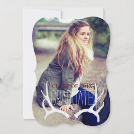 Convites Formatação de Colchetes de Tendy Antler 5x7 Convit