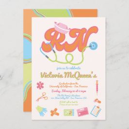 Convites Formatação de Enfermeiros dos anos 60 e 70