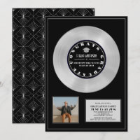 Formatação de Fotos em Placa de Vinil Preto em Pla