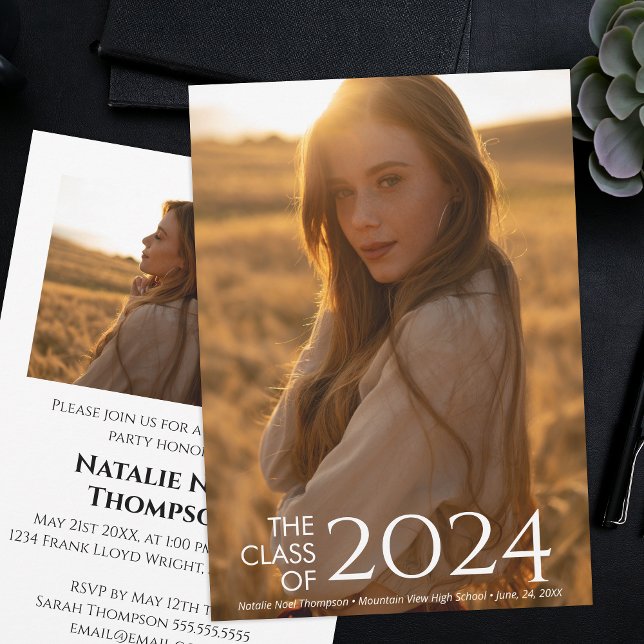 Convites Formatação De Segundos graus Ou Faculdade Elegante (Criador carregado)