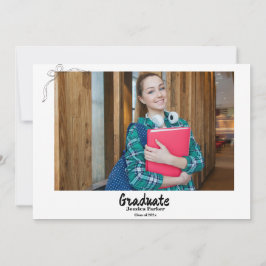 Convites Formatação desenhada pela mão do estilo de porta