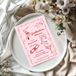 Convites Formatação desenhada pela mão do estilo de porta