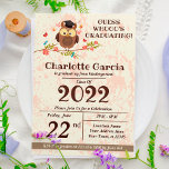Convites Formatação do Jardim de Infância Owl Funny<br><div class="desc">Personalize um Convite para a Graduação Pré K para ser exclusivo seu com este Modelo selvagem engraçado. Personalize ou edite ainda mais clicando no link "personalizar mais" e use a ferramenta design para modificar esse modelo. Adicione os detalhes do contato do cheio, Todo o estilo do texto, cores, tamanhos podem...</div>
