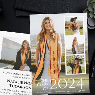 Convites Formatação Elegante Moderna para Faculdade ou Segu