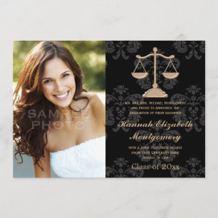 Convites Formatação na Faculdade de Direito Anuncias Roxo