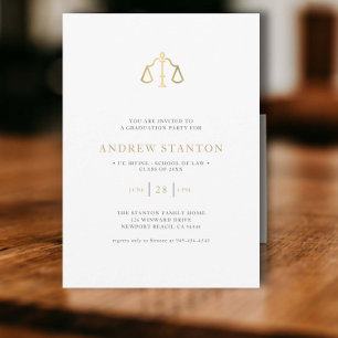 Convites Formatação na Faculdade de Direito — Escalas de Ju