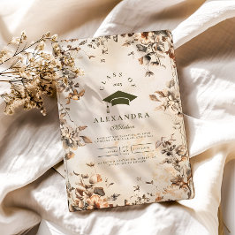 Convites Formatação Rustic Vintage de Flor Selvagem