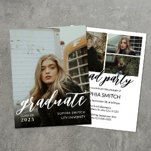 Convites Formatura com Foto Personalizada Completa