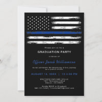 Formatura da Linha Azul Fina da Polícia