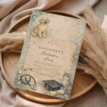 Formatura de Jaleco Branco em Cuidados Animais