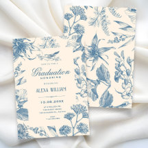 Formatura floral botânica Chinoiserie vintage