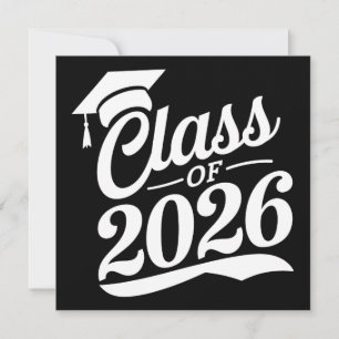 Convites Formatura Graduado Orgulhoso da Turma de 2026