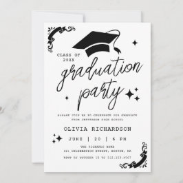 Convites Formatura Personalizada Elegante Roteiro Estrelas 