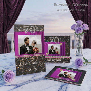 Convites Forno de Casamento de Platinum 70