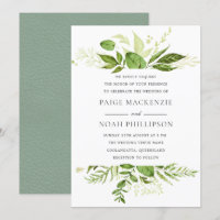 Forrest Greenery Elegant Weditation