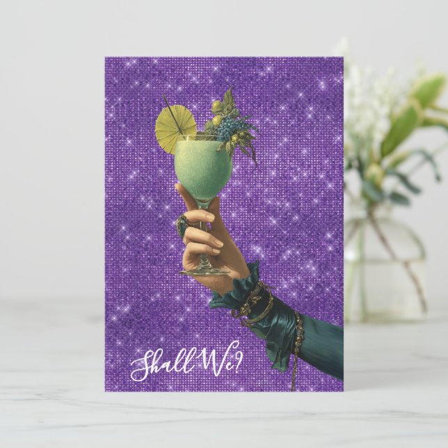 Convites *~* FOTO A101 2  Coquetel Ornamentado  DESPEDIDA D (Em pé/Frente)