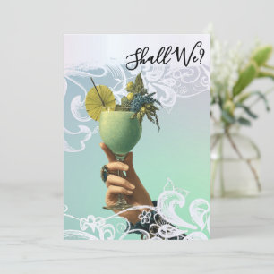 Convites *~* FOTO A101 Coquetel Ornamentado 2 DESPEDIDA DE 