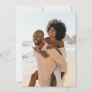 Convites Foto Alegre da Praia em Pastel