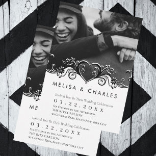 Convites Foto cardíaca florescente