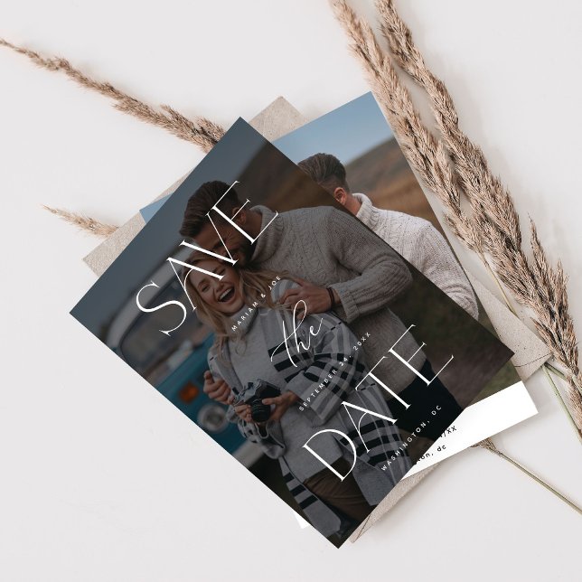 Convites Foto Chic Grande Salvar Data 2 (Criador carregado)