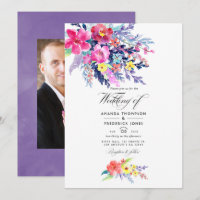 Foto Colorida De Casamento De Mola Floral De Water
