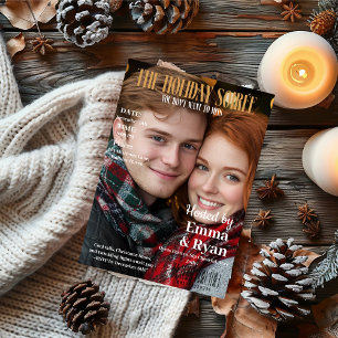 Convites Foto da Capa da Revista Holiday Soirée