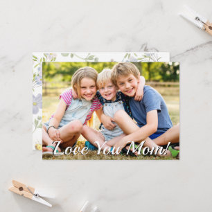 Convites Foto da família, Dia de as mães feliz