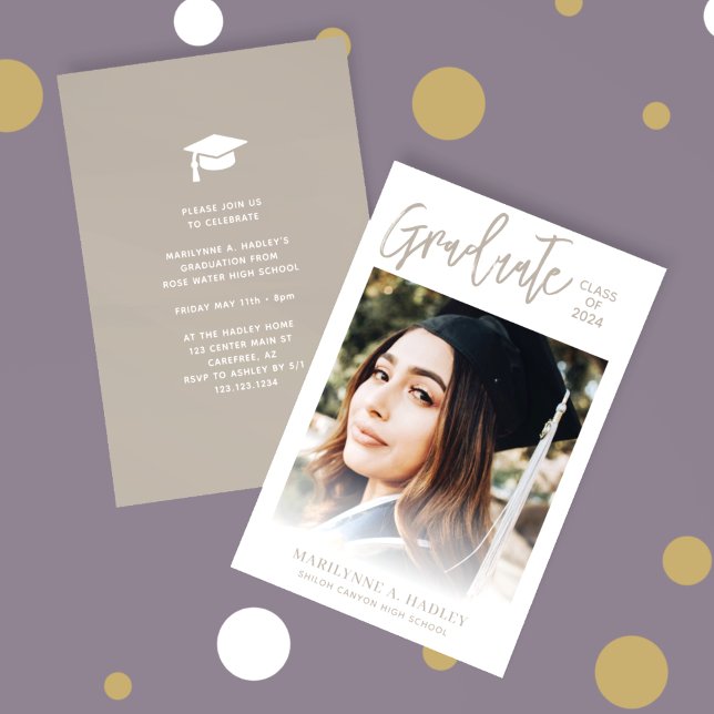 Convites Foto da Festa de formatura 2024 (Criador carregado)
