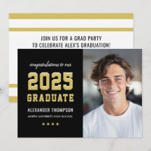 Foto da Festa de formatura Dourada preta do Forman