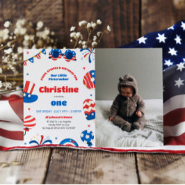 Convites Foto da Festa do primeiro aniversario do Firecrack