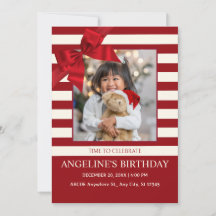 Foto da fita de aniversário moderno