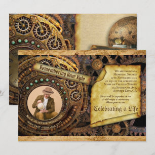 Convites Foto da Máquina de Tempo de Gear do Serviço de M