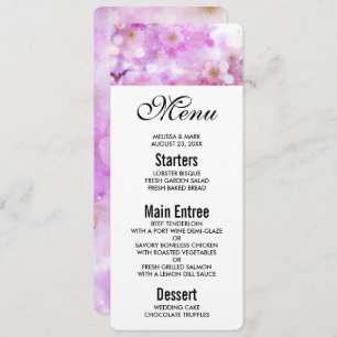 Convites Foto das flores de cerejeira rosa