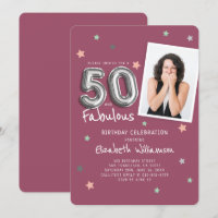 Foto de 50 e Fabulosa Estrelas de Balões de Folha 
