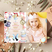 Foto de Alice Whimsical na Festa de aniversário Wo