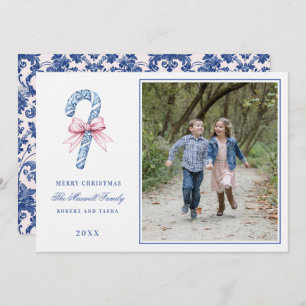 Convites Foto de caneta doce rosa e azul do avô do milênio