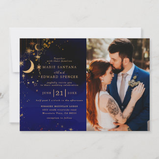 Convites Foto de casal romântico
