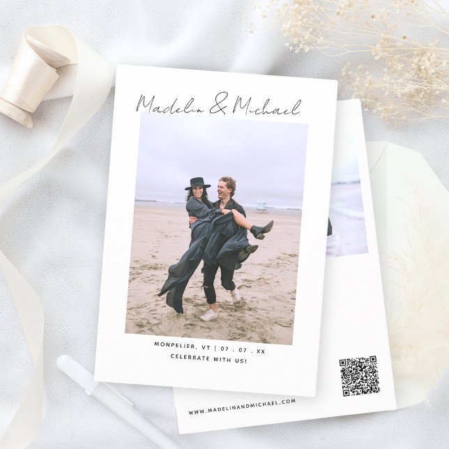 Convites Foto de casamento (Criador carregado)