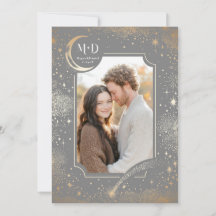 Foto de Casamento Celestial Romântico da Noite Est
