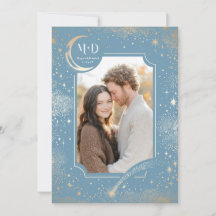 Foto de Casamento Celestial Romântico da Noite Est