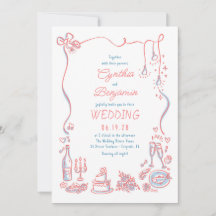 Foto De Casamento Imísico De Portas Desenhadas À M