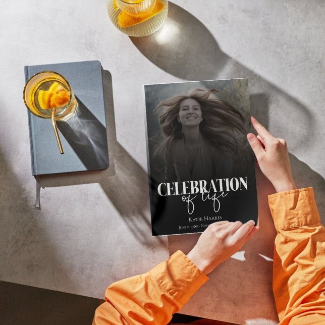 Convites Foto de Celebração do Programa Funeral Life (Criador carregado)