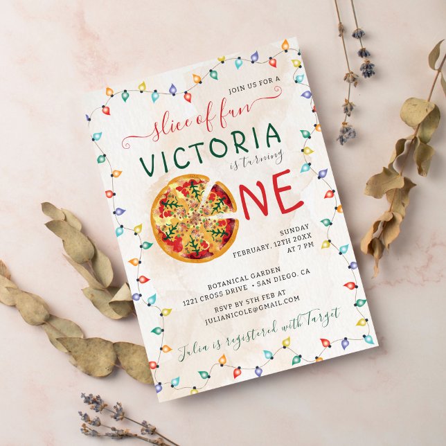 Convites Foto de CHURRASCO de pizza fatia pictaria engraçad (Criador carregado)