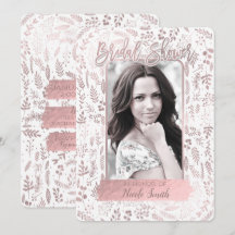 Foto de Chuveiro de Noiva Moderno com Folha de Our