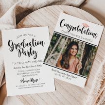 Foto de congratulações modernas do chapéu da festa