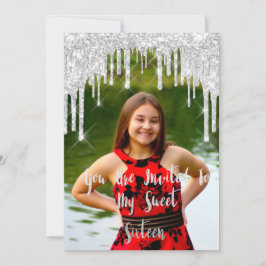 Convites Foto de Drivers de Prata de Cinza Vermelha da Swee