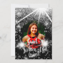 Convites Foto de Drivers de Prata de Cinza Vermelha da Swee