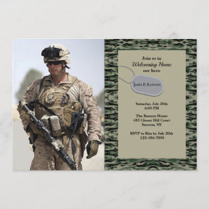 Convites Foto de Fadiga Militar