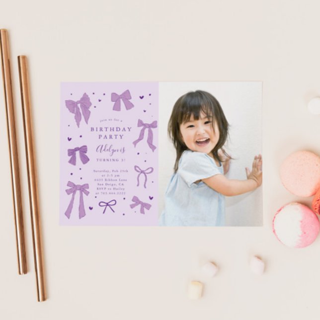 Convites Foto de Festa de aniversário de Arcos coquetéis ro (Criador carregado)